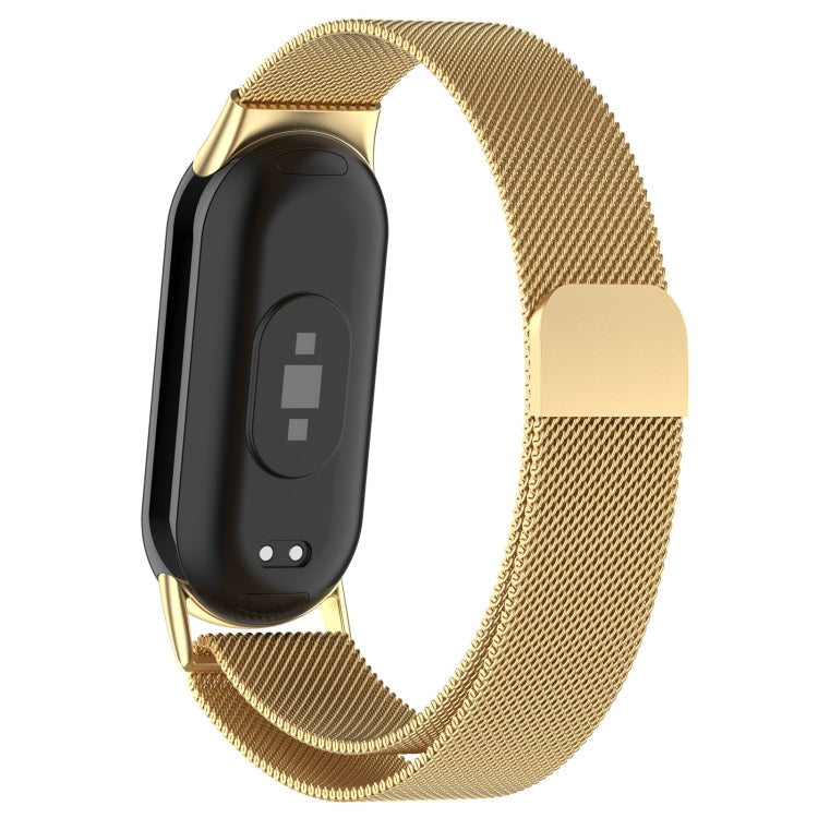 For Xiaomi Mi Band 8 Milanese Metal Watch Band