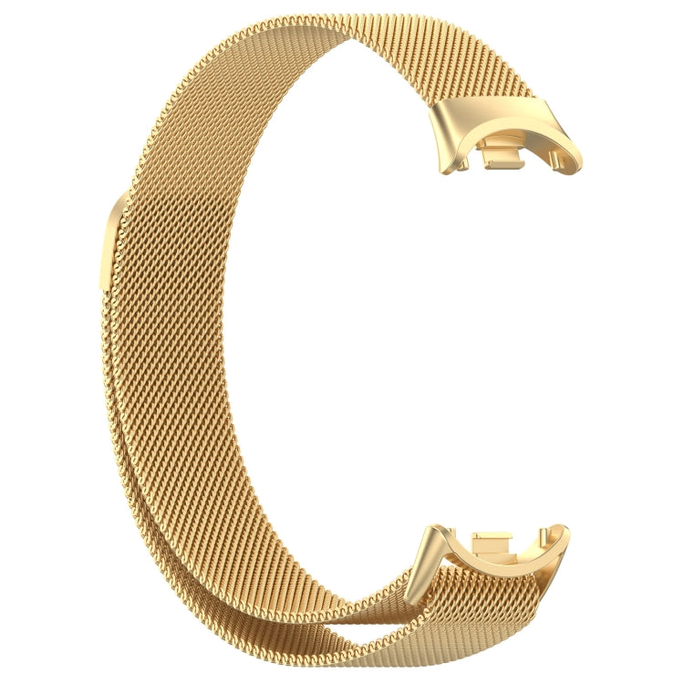 For Xiaomi Mi Band 8 Milanese Metal Watch Band