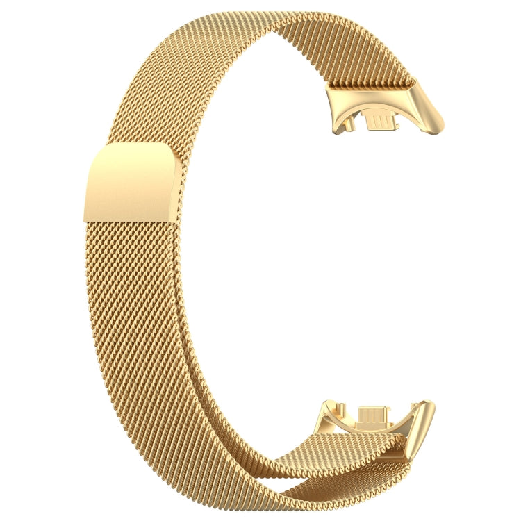 For Xiaomi Mi Band 8 Milanese Metal Watch Band