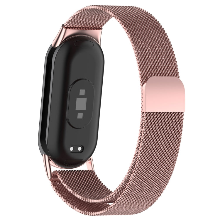 For Xiaomi Mi Band 8 Milanese Metal Watch Band
