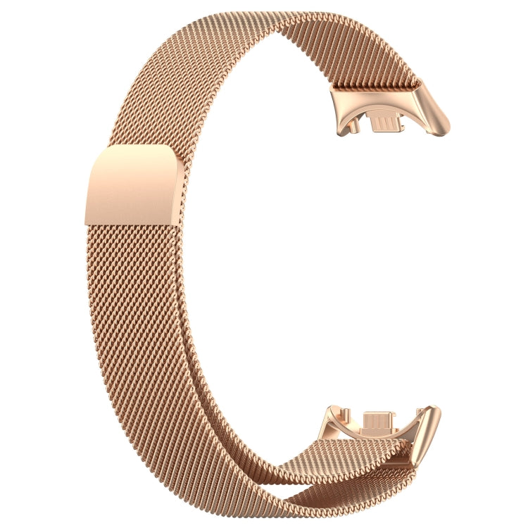For Xiaomi Mi Band 8 Milanese Metal Watch Band