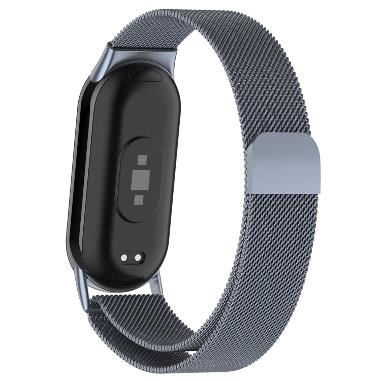 For Xiaomi Mi Band 8 Milanese Metal Watch Band