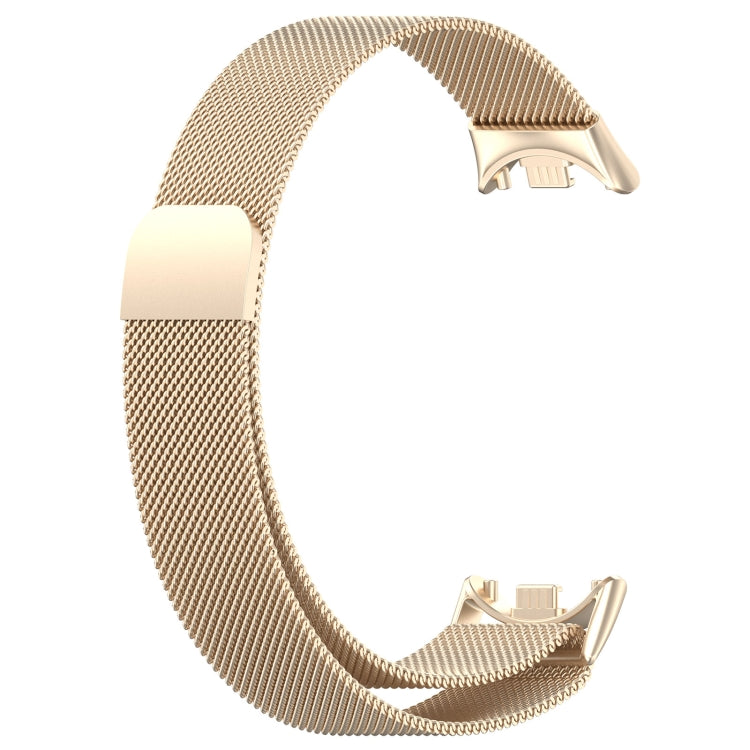 For Xiaomi Mi Band 8 Milanese Metal Watch Band