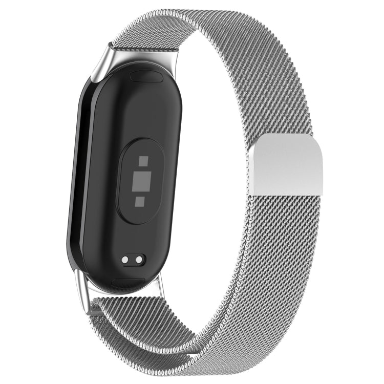 For Xiaomi Mi Band 8 Milanese Metal Watch Band