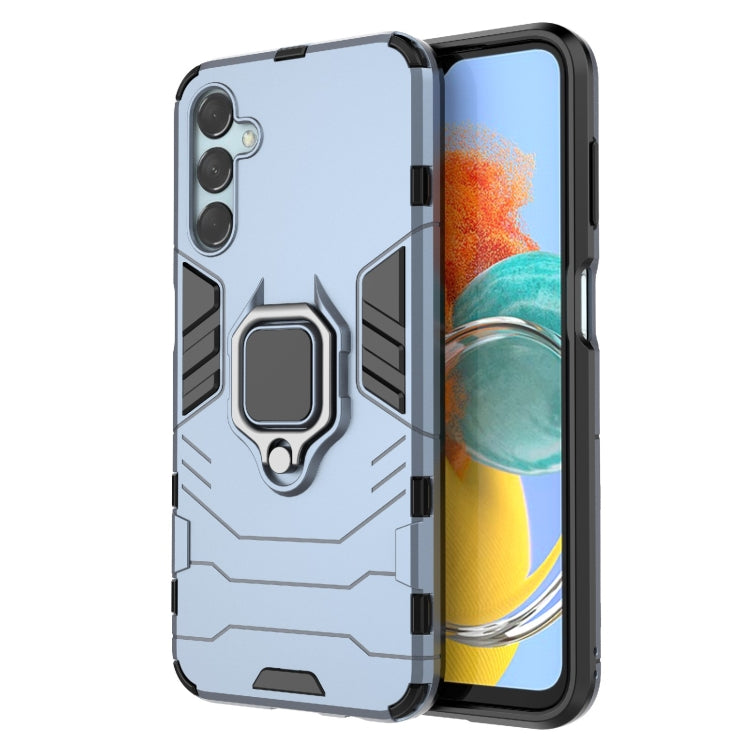 For Samsung Galaxy M14 PC + TPU Magnetic Ring Holder Phone Case