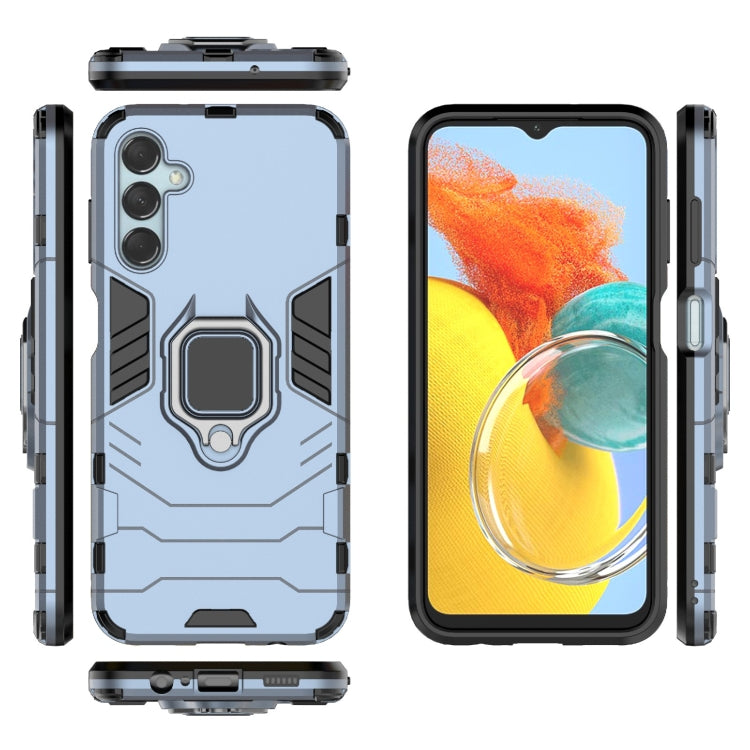 For Samsung Galaxy M14 PC + TPU Magnetic Ring Holder Phone Case