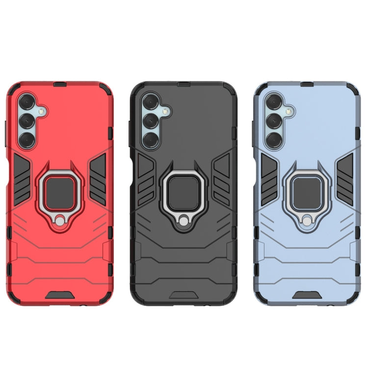 For Samsung Galaxy M14 PC + TPU Magnetic Ring Holder Phone Case