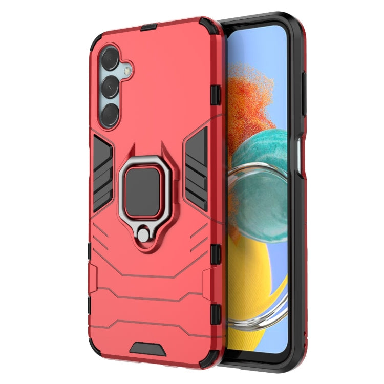 For Samsung Galaxy M14 PC + TPU Magnetic Ring Holder Phone Case