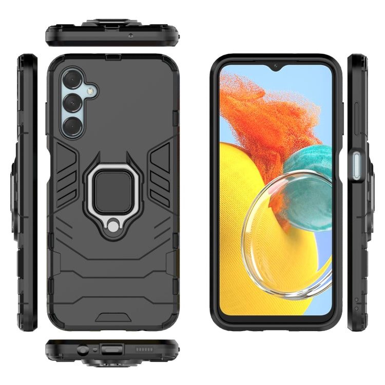 For Samsung Galaxy M14 PC + TPU Magnetic Ring Holder Phone Case