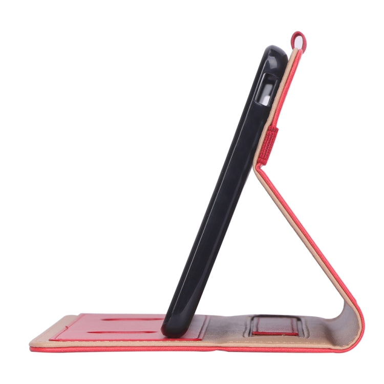 For Huawei MatePad T8 Retro Texture PU + TPU Horizontal Flip Leather Case with Holder & Card Slots & Hand Strap