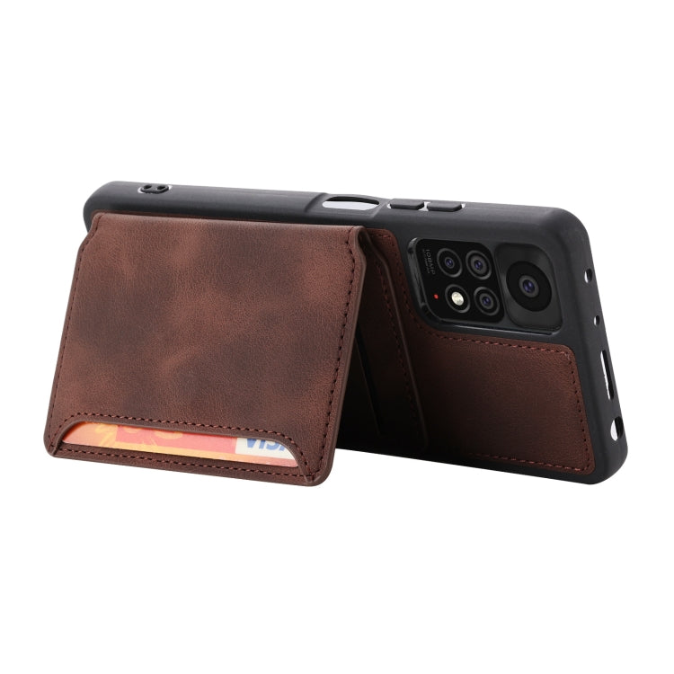 For Xiaomi Redmi Note 11 Pro 4G / 5G Global Skin Feel Dream RFID Anti-theft PU Card Bag Phone Case