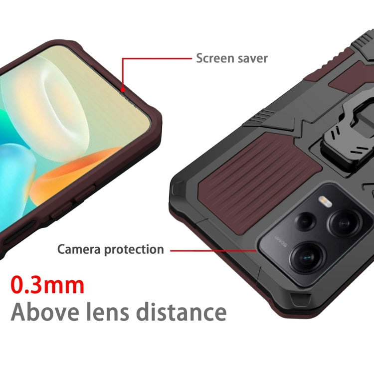 For Xiaomi Redmi Note 12 Pro 5G Global Armor Warrior Shockproof PC + TPU Phone Case