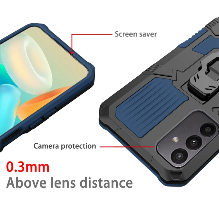 For Samsung Galaxy A24 4G Armor Warrior Shockproof PC + TPU Phone Case