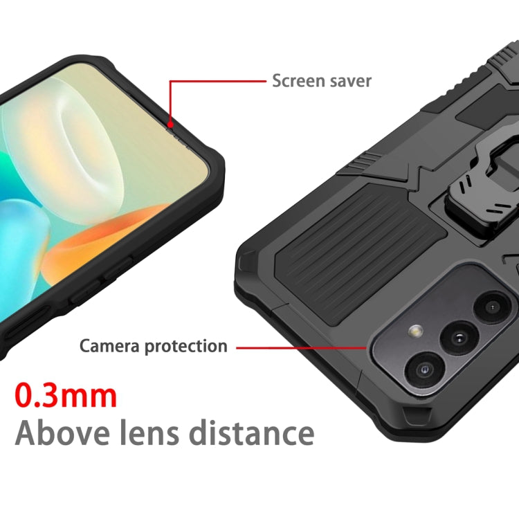 For Samsung Galaxy A24 4G Armor Warrior Shockproof PC + TPU Phone Case