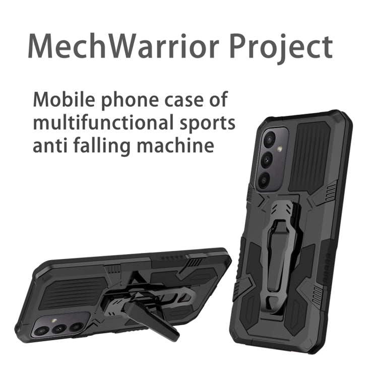 For Samsung Galaxy A24 4G Armor Warrior Shockproof PC + TPU Phone Case