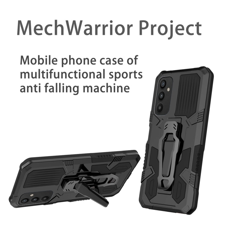 For Samsung Galaxy A34 Armor Warrior Shockproof PC + TPU Phone Case