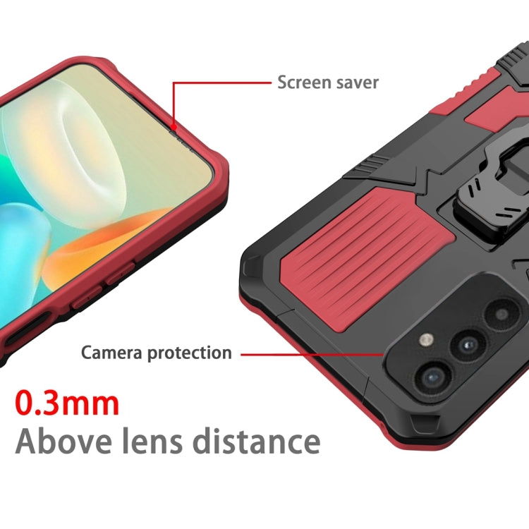 For Samsung Galaxy A54 Armor Warrior Shockproof PC + TPU Phone Case