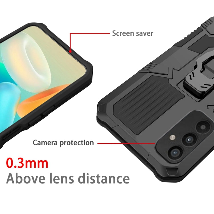 For Samsung Galaxy A54 Armor Warrior Shockproof PC + TPU Phone Case