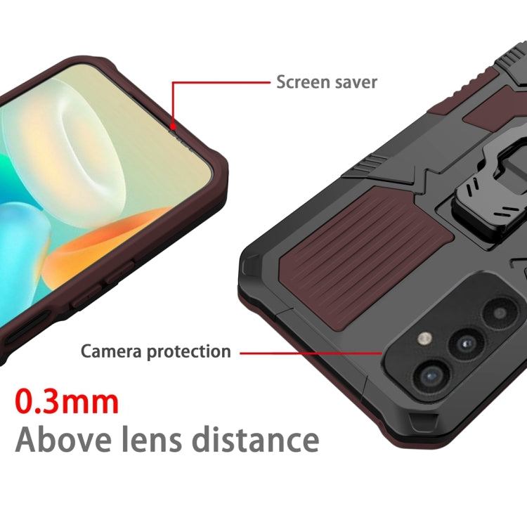 For Samsung Galaxy A54 Armor Warrior Shockproof PC + TPU Phone Case