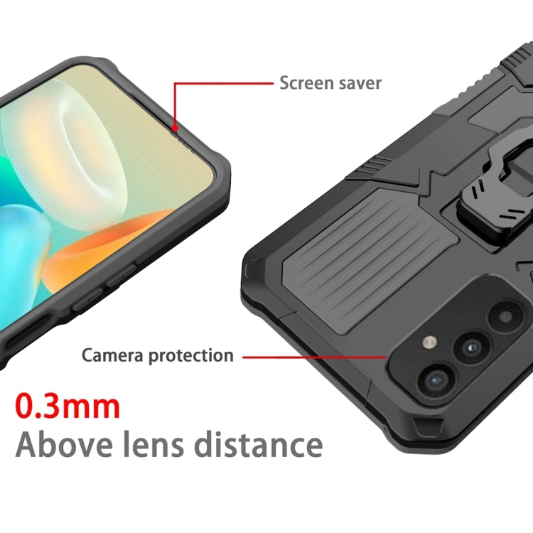 For Samsung Galaxy A54 Armor Warrior Shockproof PC + TPU Phone Case