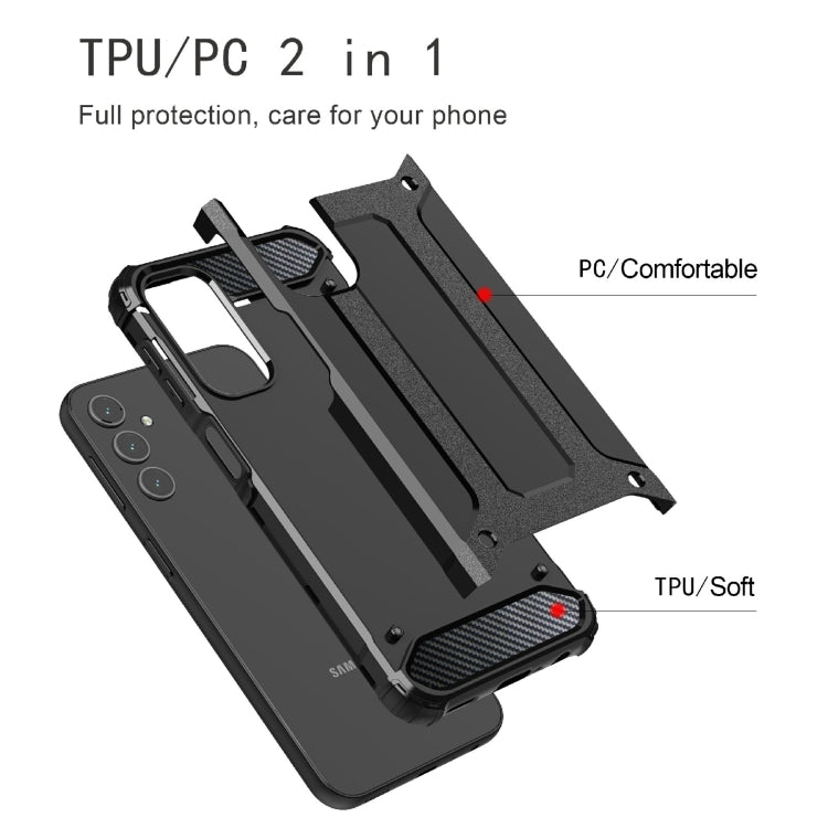 For Samsung Galaxy A24 Magic Armor TPU Hard PC Phone Case