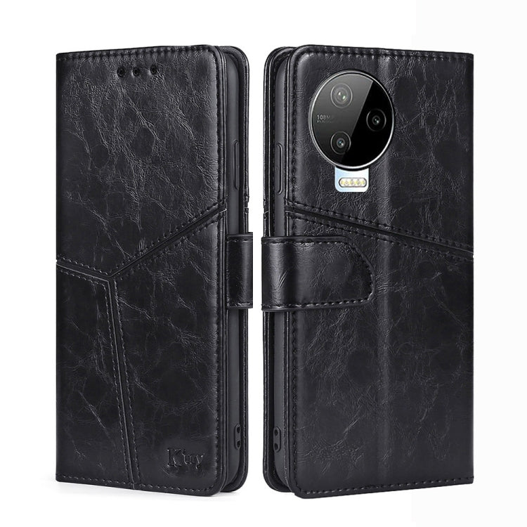 For Infinix Note 12 Pro 4G / Note 12 2023 Geometric Stitching Flip Leather Phone Case
