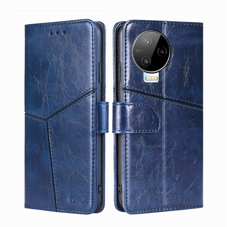 For Infinix Note 12 Pro 4G / Note 12 2023 Geometric Stitching Flip Leather Phone Case