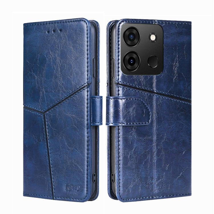For Infinix Smart 7 Geometric Stitching Flip Leather Phone Case