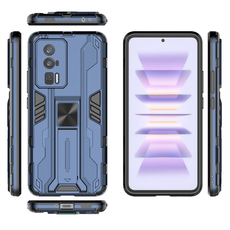For Xiaomi Redmi K60 5G Supersonic PC + TPU Shock-proof Protective Phone Case with Holder