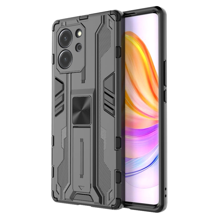 For Honor 80 SE 5G Supersonic PC + TPU Shock-proof Protective Phone Case with Holder
