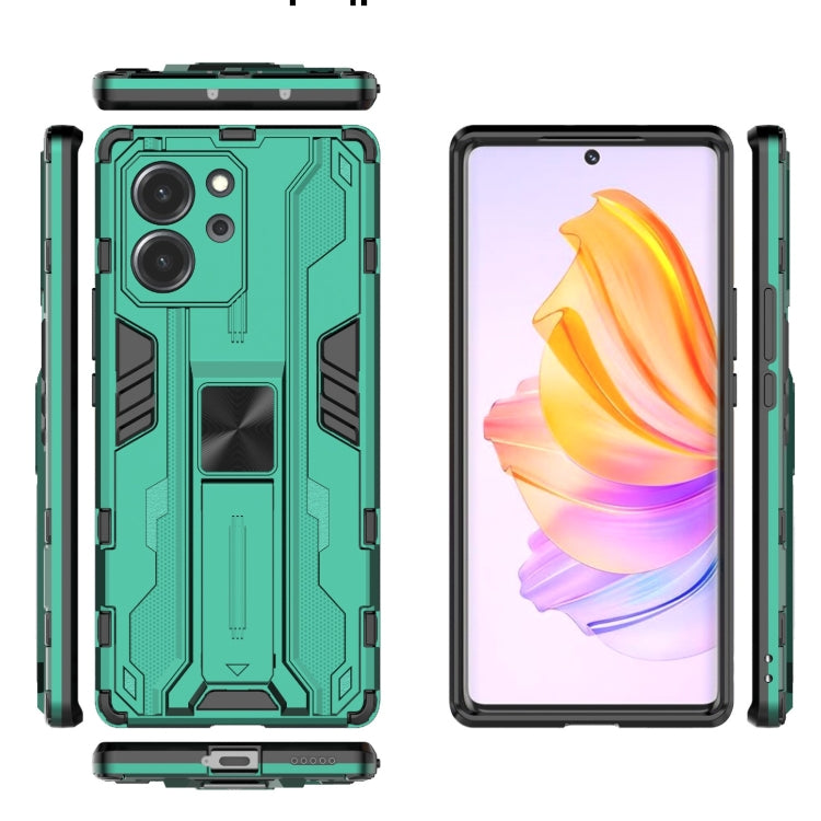 For Honor 80 SE 5G Supersonic PC + TPU Shock-proof Protective Phone Case with Holder