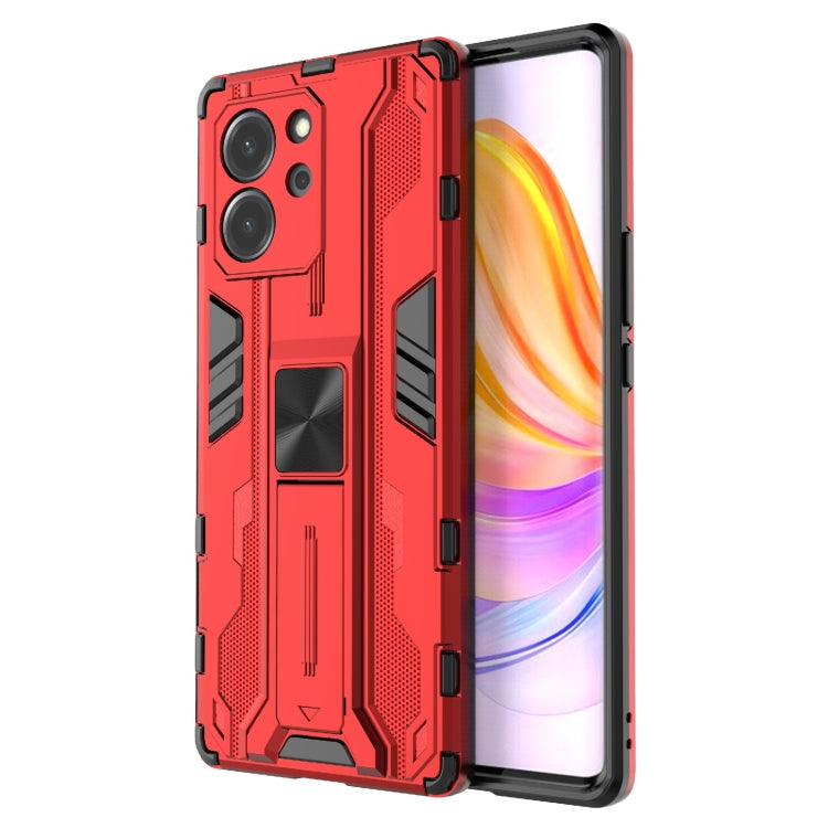 For Honor 80 SE 5G Supersonic PC + TPU Shock-proof Protective Phone Case with Holder