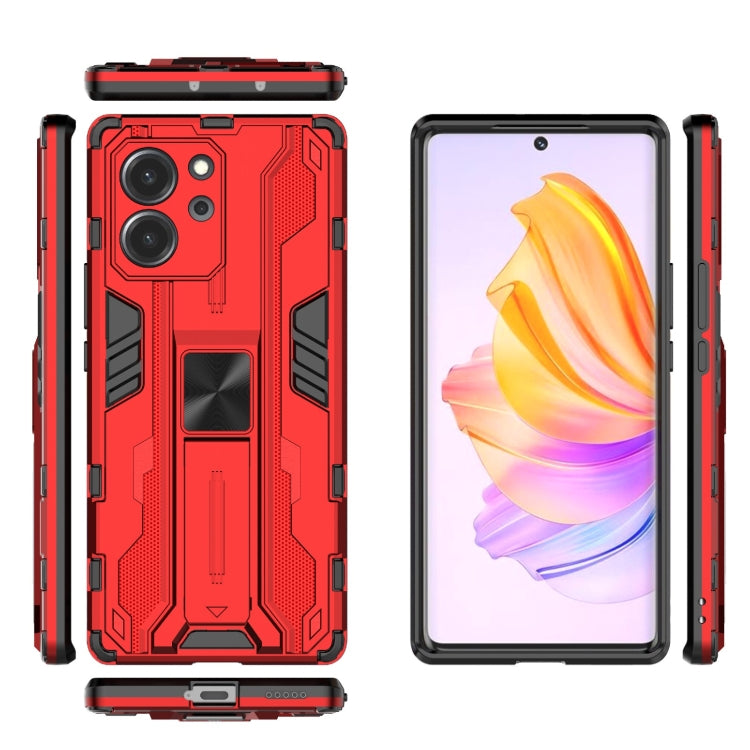 For Honor 80 SE 5G Supersonic PC + TPU Shock-proof Protective Phone Case with Holder