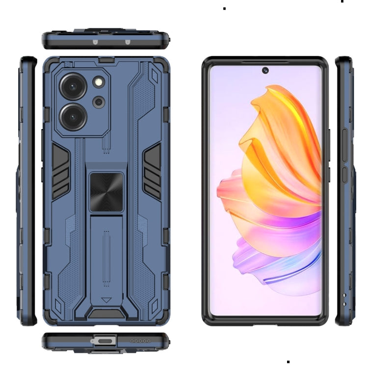 For Honor 80 SE 5G Supersonic PC + TPU Shock-proof Protective Phone Case with Holder