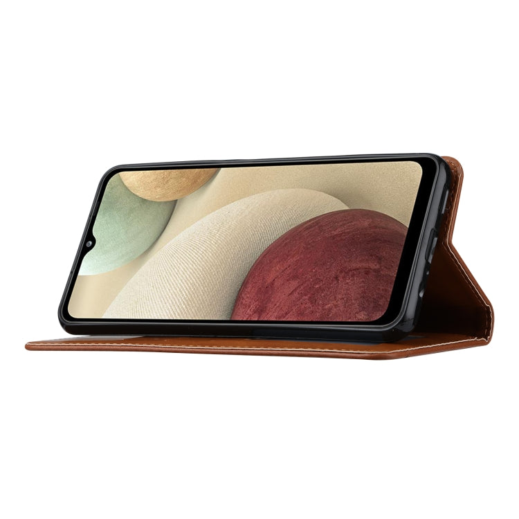 For Samsung Galaxy A24 4G Knead Skin Texture Flip Leather Phone Case