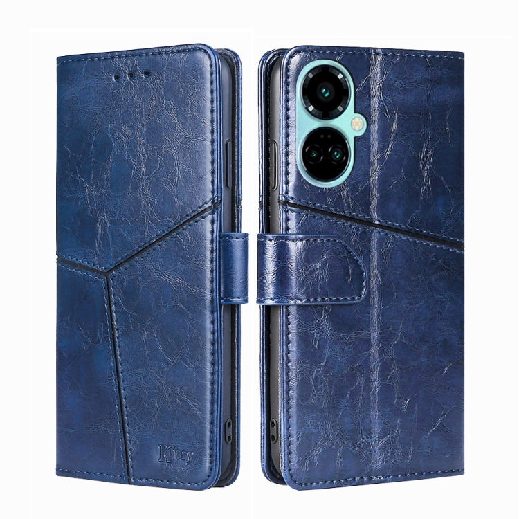 For Tecno Camon 19 / 19 Pro Geometric Stitching Flip Leather Phone Case