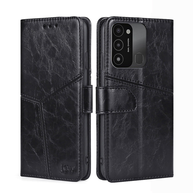 For Tecno Spark 8C / Spark GO 2022 Geometric Stitching Flip Leather Phone Case