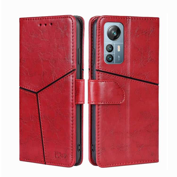 For Blackview A85 Geometric Stitching Flip Leather Phone Case