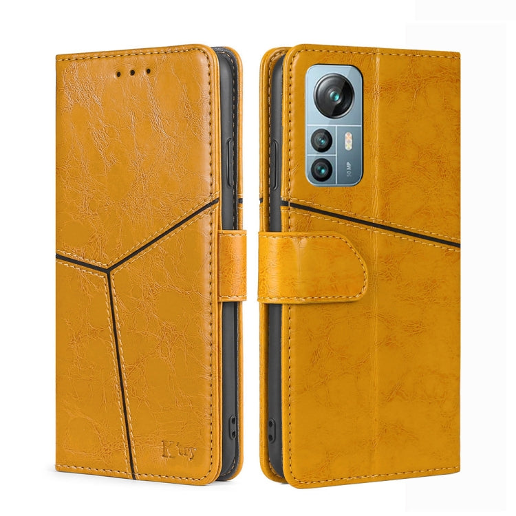 For Blackview A85 Geometric Stitching Flip Leather Phone Case