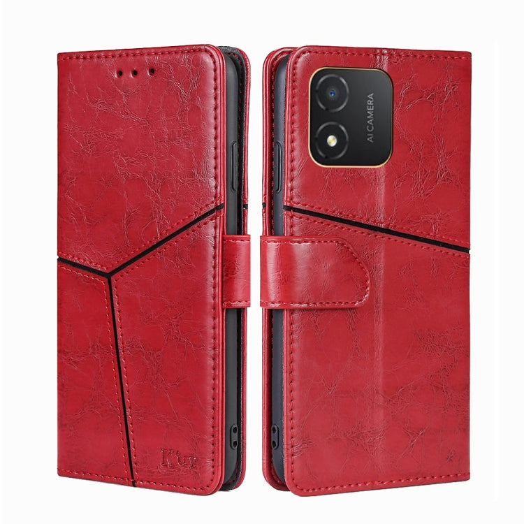 For Honor X5 4G Geometric Stitching Flip Leather Phone Case