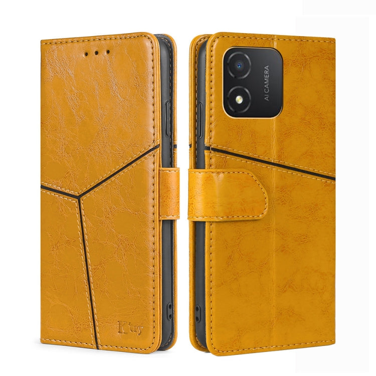 For Honor X5 4G Geometric Stitching Flip Leather Phone Case