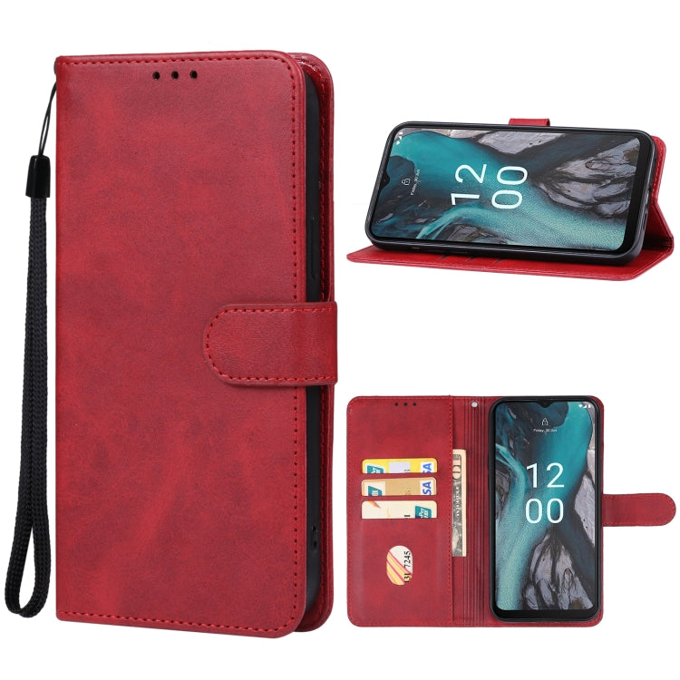 For Nokia C22 Leather Phone Case