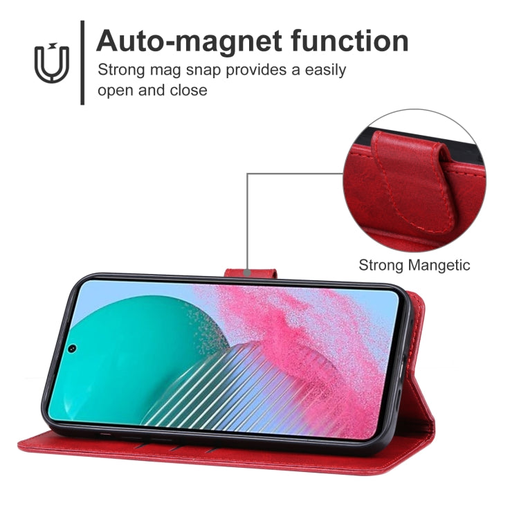For Samsung Galaxy F54 Leather Phone Case