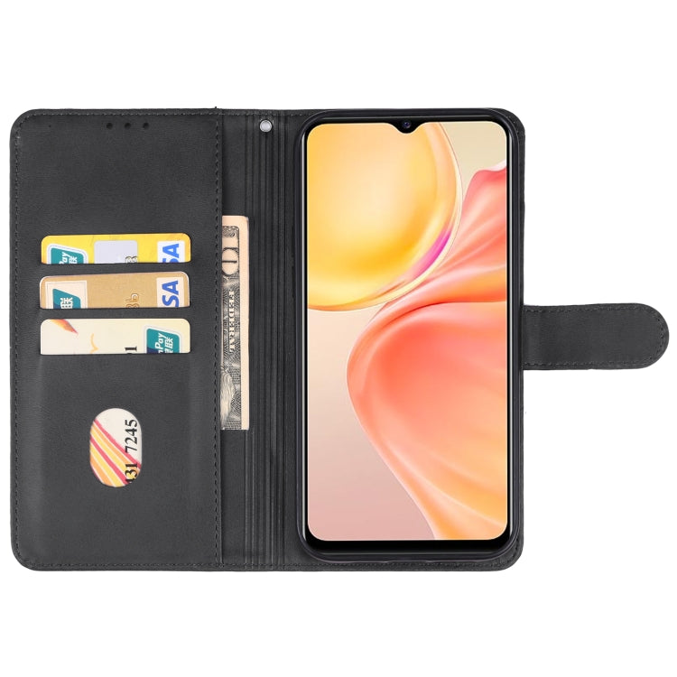 For vivo Y75s Leather Phone Case