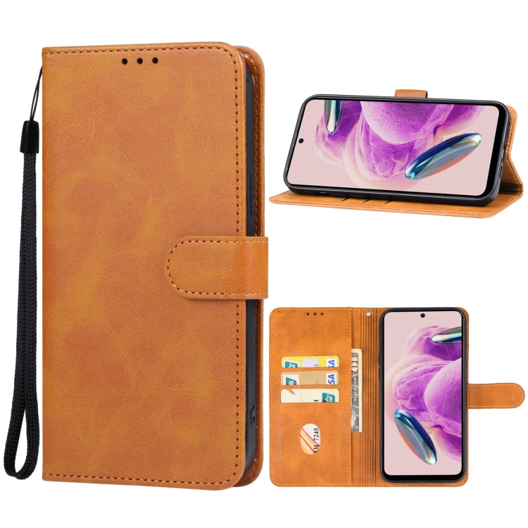 For Xiaomi Redmi Note 12S Leather Phone Case