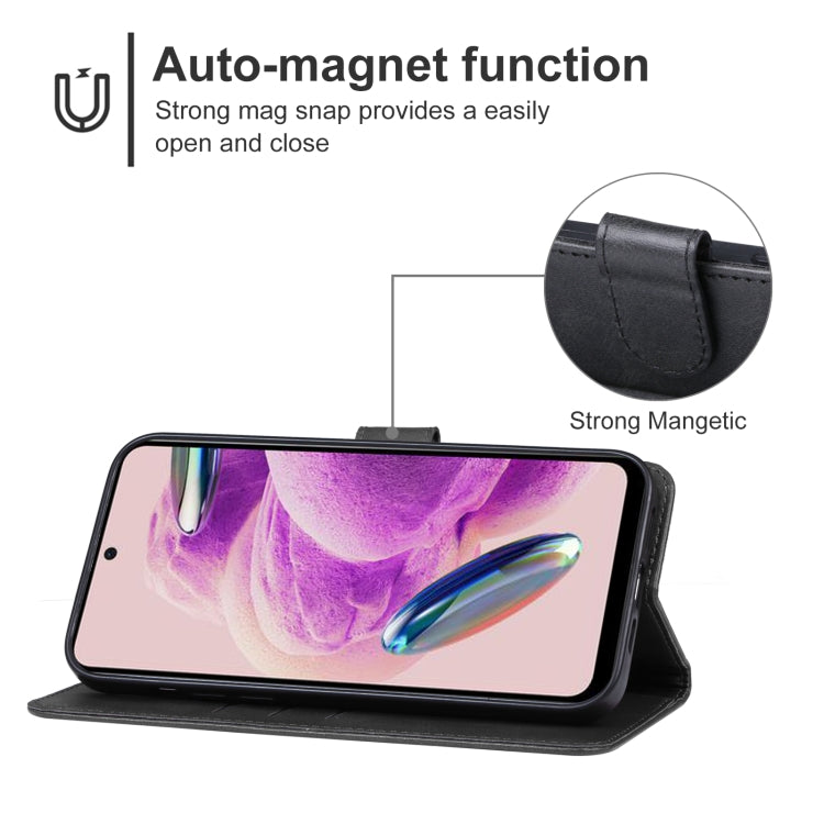For Xiaomi Redmi Note 12S Leather Phone Case