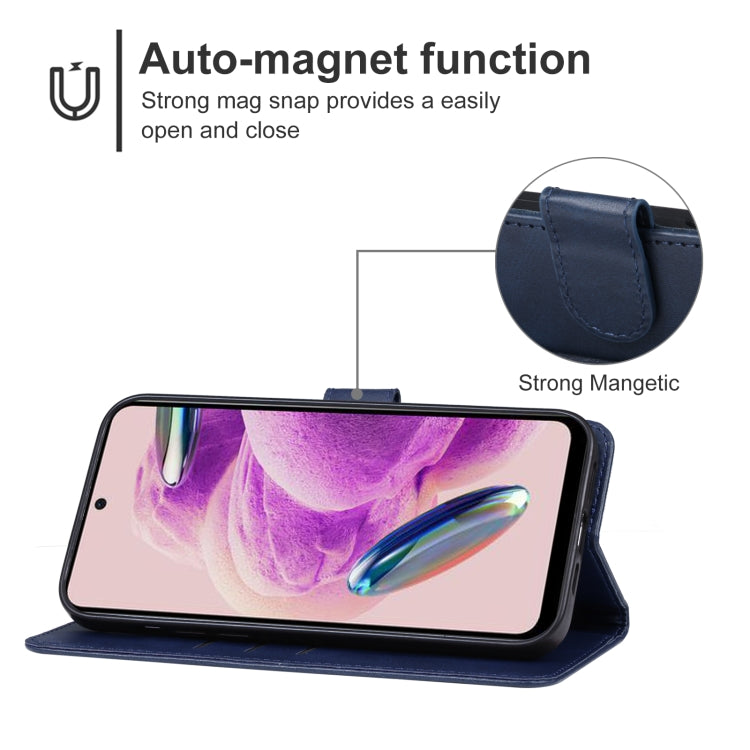 For Xiaomi Redmi Note 12S Leather Phone Case