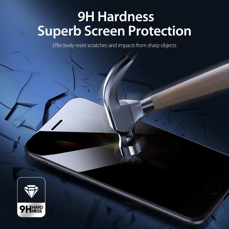 For iPhone 7 Plus / 8 Plus 5pcs DUX DUCIS 0.33mm 9H High Aluminum Anti-spy HD Tempered Glass Film