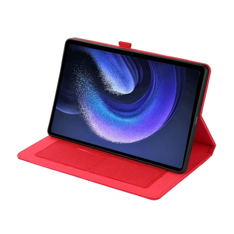 For Xiaomi Pad 6 / Pad 6 Pro Fabric Leather Tablet Case