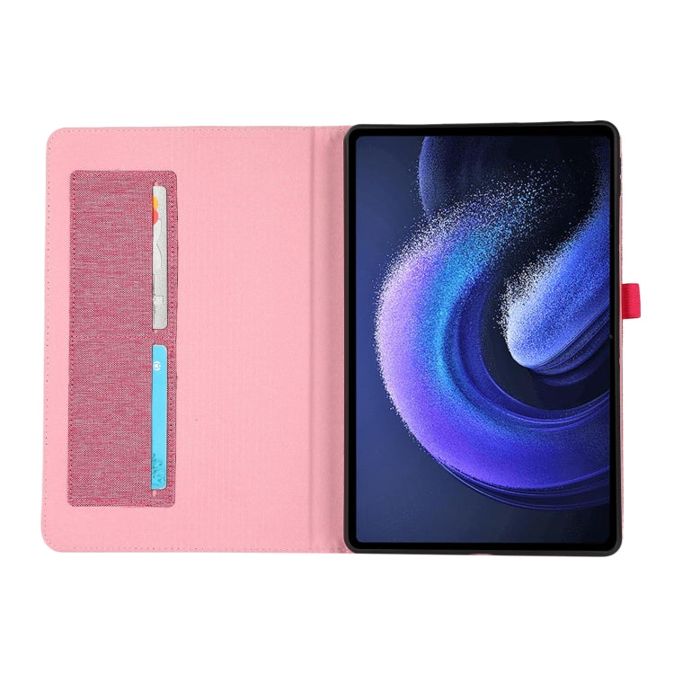 For Xiaomi Pad 6 / Pad 6 Pro Fabric Leather Tablet Case
